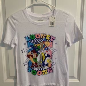 Warner Bros. Looney Tunes XS  White T-Shirt